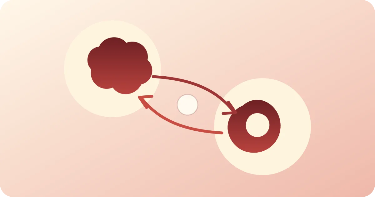 Gut–brain axis illustration with bidirectional signals between brain and bowel